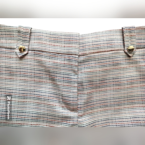 🆕 Loft The Rivera Short metallic details white red blue dot size 4 - Picture 3 of 9